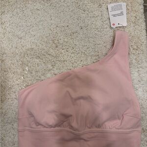lululemon athletica One-Shoulder Bralette - Light Pink